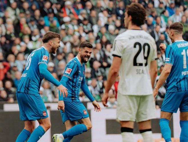 海登海姆后卫布施时隔4207天再次取得德甲进球，联赛历史第二